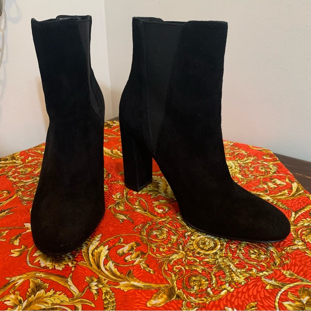 Steve Madden Suede Ankle Boots - Picture 1 of 11